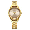 Titan Karishma Quartz Analog Golden Dial Golden Stainless Steel Strap Watch For Women