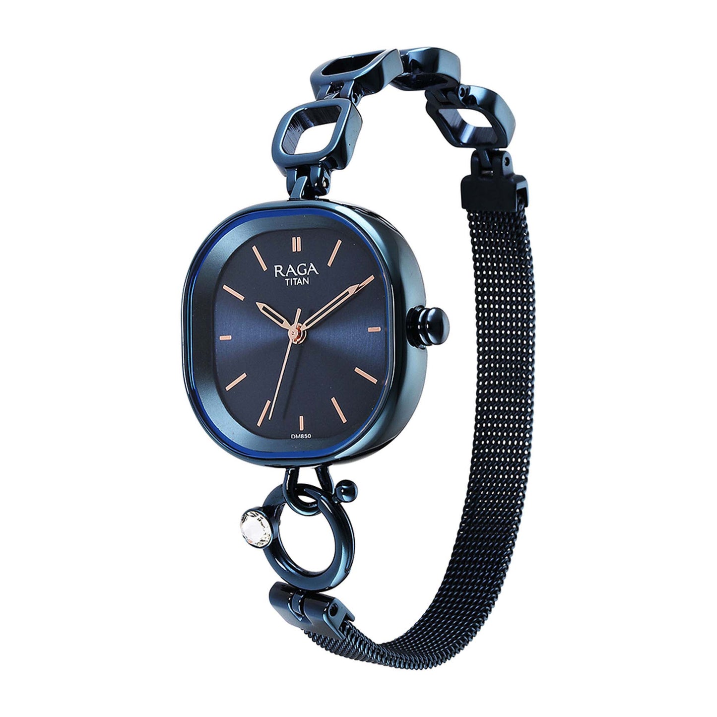 Raga Delight Blue Dial Metals Strap Watch-2693QM01