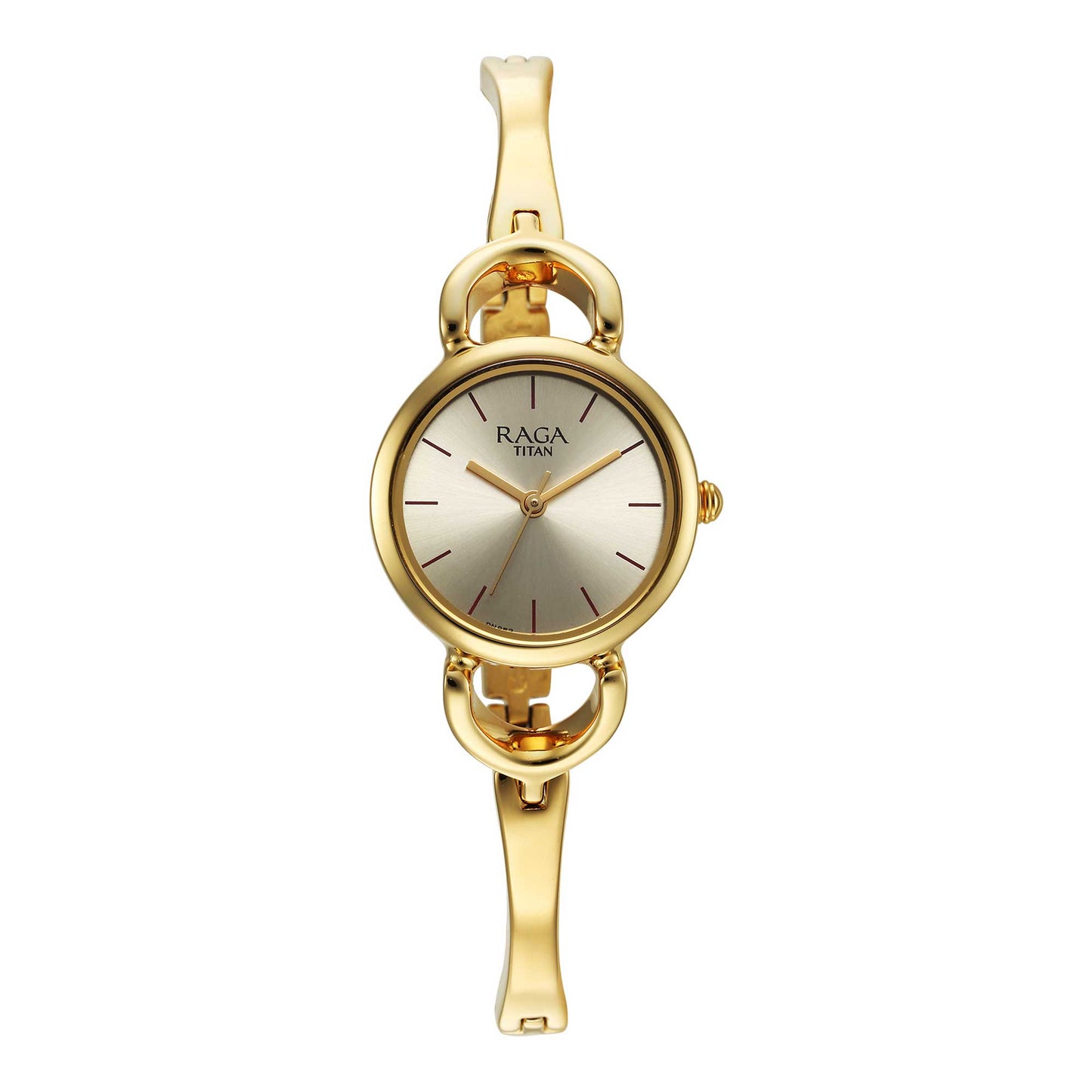 Titan Raga Champagne Dial Watch for Women-2724YM01