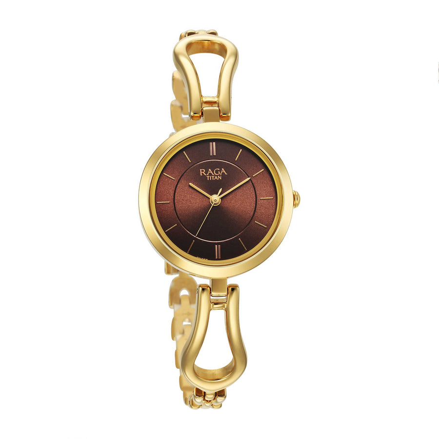 Titan Raga Jam Tangan Wanita Dail Champagne-2727YM01