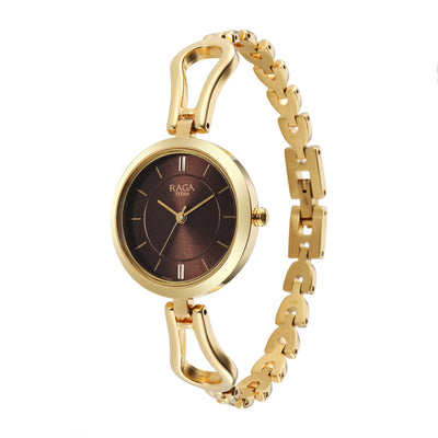 Titan Raga Jam Tangan Wanita Dail Champagne-2727YM01