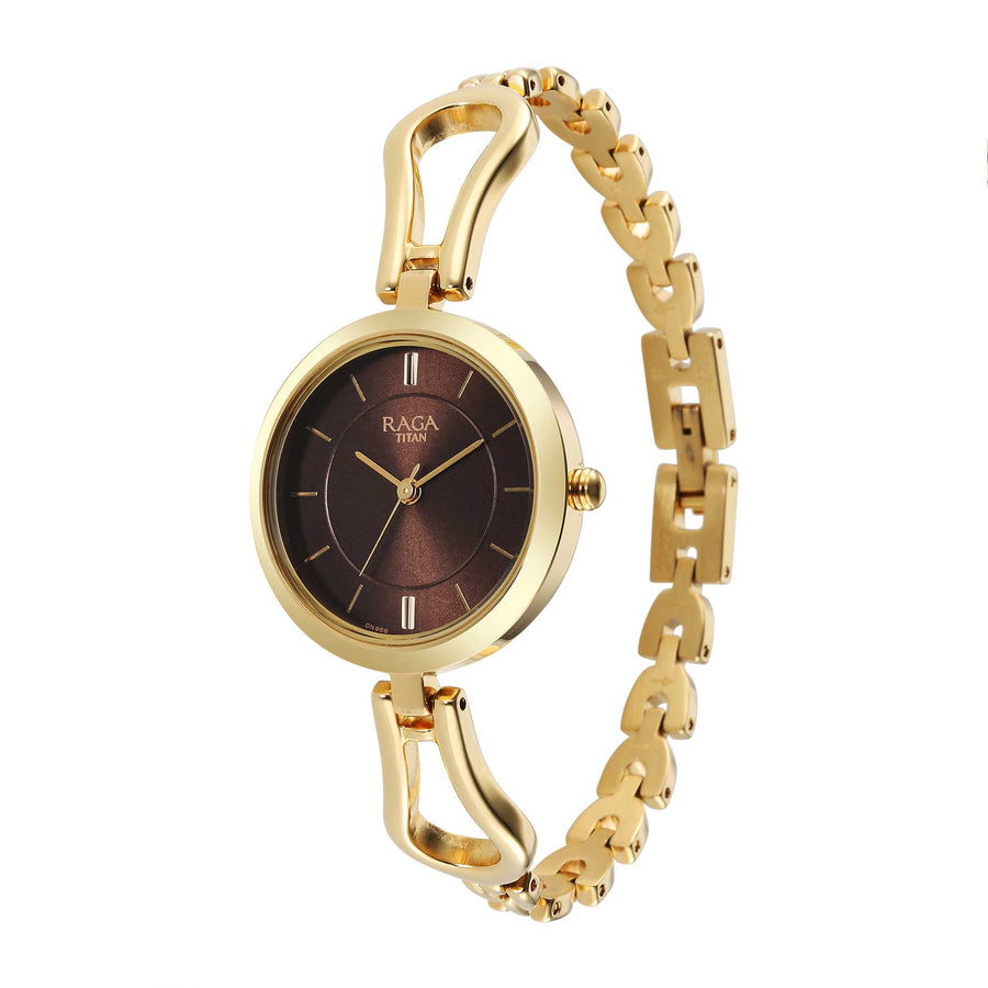 Titan Raga Jam Tangan Wanita Dail Champagne-2727YM01