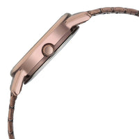 Jam Tangan Wanita Titan Karishma Quartz Analog Dail Bej Tali Keluli Tahan Karat Coklat (2760QM01)