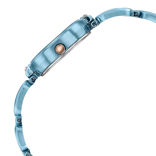 Sonata Colors of Earth Blue Dial Metal Strap Watch for Women