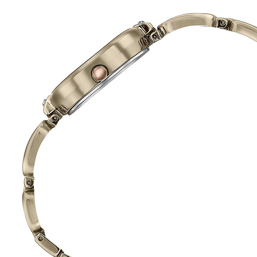 Sonata Colors of Earth Brown Dial Metal Strap Watch for Women