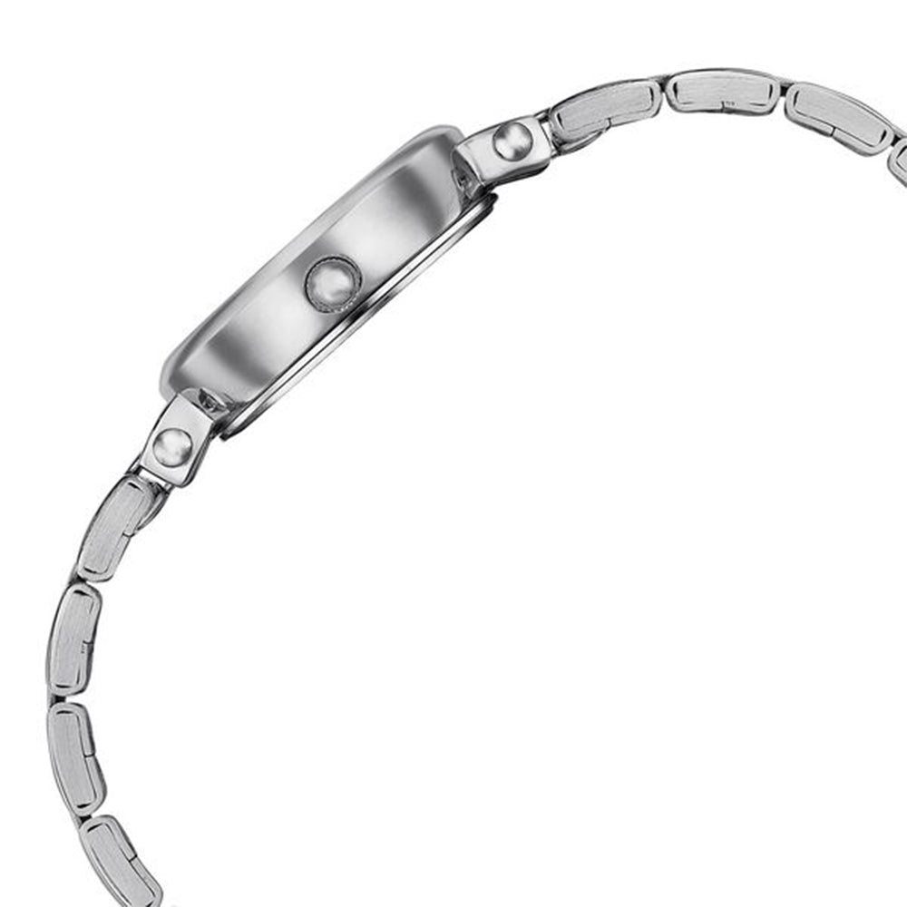 Sonata Wedding Edit Pink Dial Stainless Steel Strap Watch for Women