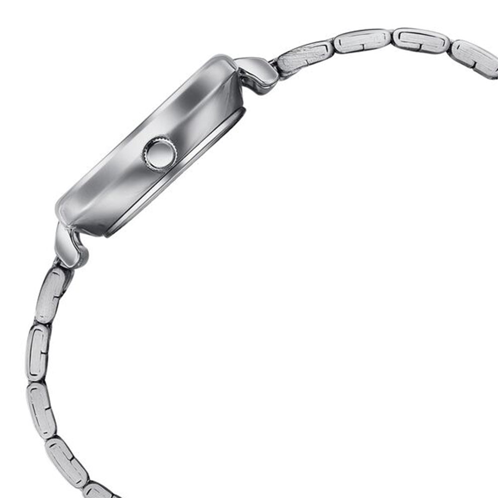 Sonata Wedding Edit Blue Dial Stainless Steel Strap Watch for Women