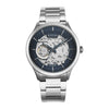 Titan Metal Mechanicals Blue Dial Stainless Steel Strap Watch 90140SM01
