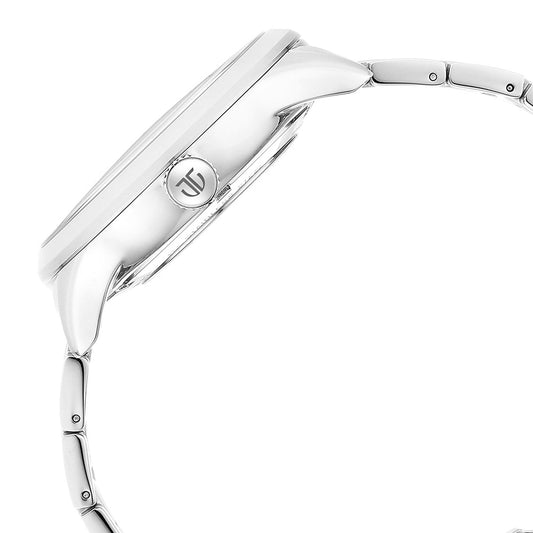 Titan Metal Mechanicals Blue Dial Stainless Steel Strap Watch 90140SM01