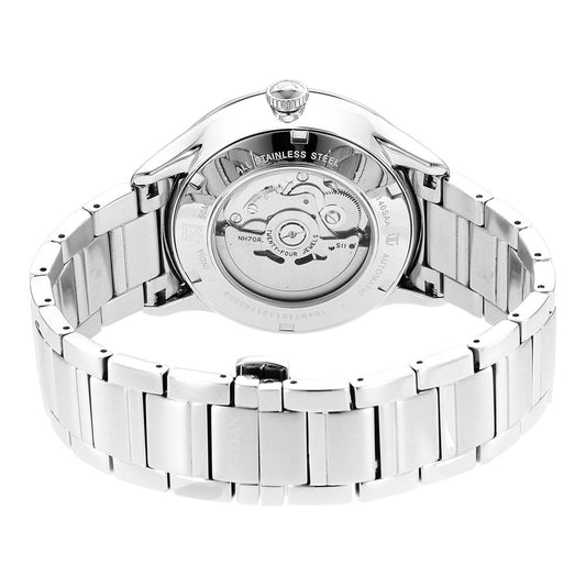 Titan Metal Mechanicals Blue Dial Stainless Steel Strap Watch 90140SM01