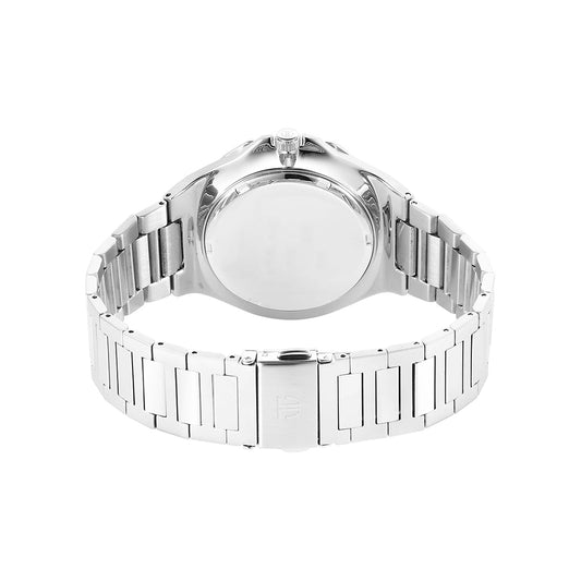 Titan Classic Slim Multifunction Blue Dial Stainless Steel Strap Watch for Men