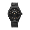 Jam Tangan Tali Kulit Lelaki Titan Contour dengan Dail Hitam