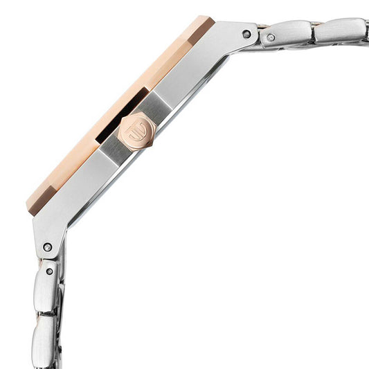 Titan Regalia Dodecagon Silver Dial Stainless Steel Strap Watch for Men