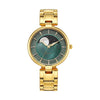 Titan Noor Collection Green Dial Stainless Steel Strap Watch for Women
