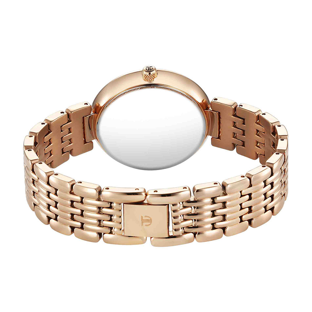 Titan Eternal Pink Dial Metal Strap Watch for Women