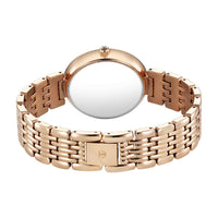 Titan Eternal Pink Dial Metal Strap Watch for Women