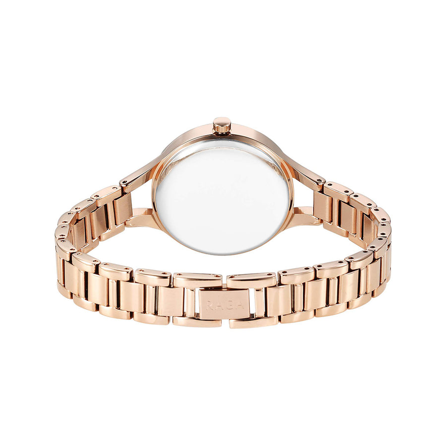 Jam Tangan Tali Logam Titan Raga Showstopper dengan Dail Mother of Pearl untuk Wanita