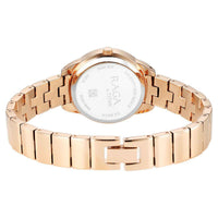 Jam Tangan Tali Logam Titan Raga Showstopper Quartz Dail Merah Jambu untuk Wanita
