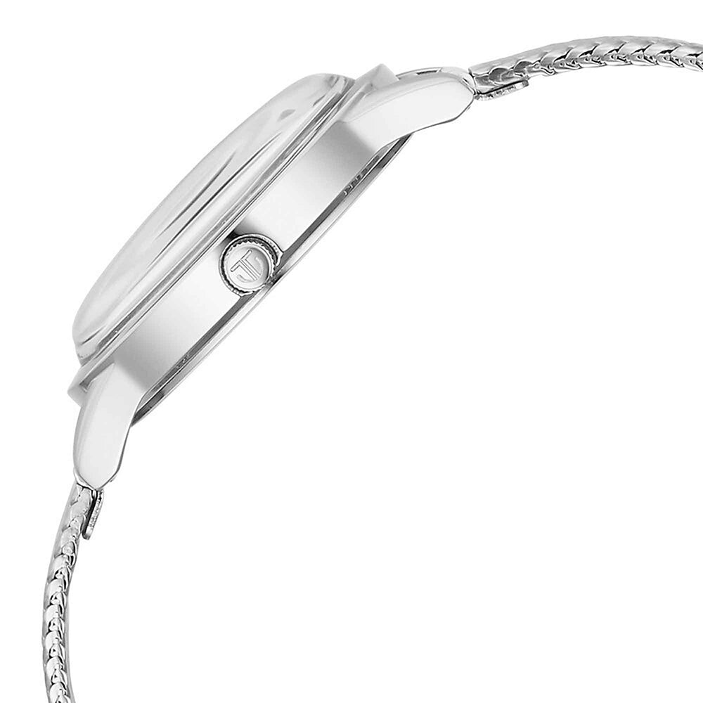 Titan Timeless Urban Blue Dial Metal Strap Watch for Women