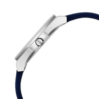 Titan Quartz White Dial Silicone Strap Watch for Women