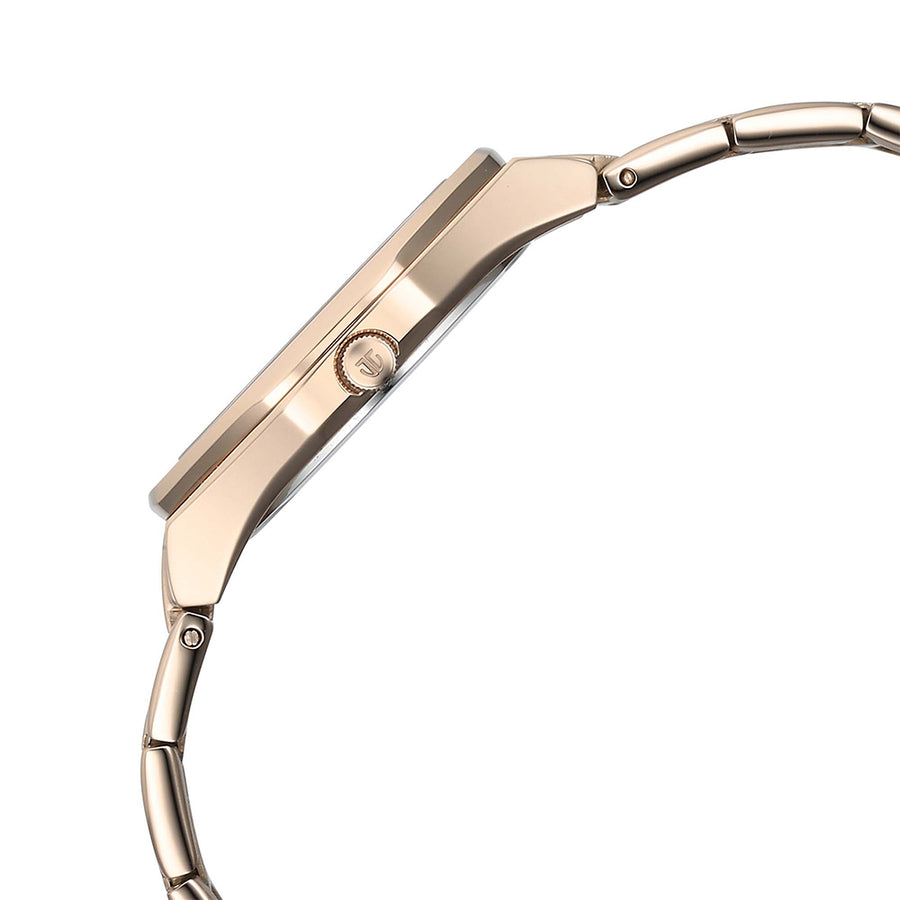 Titan Workday Wonders Mother of Pearl Dial Stainless Steel Strap Watch for Women