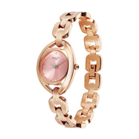 Titan Raga Showstopper 2.0 Quartz Analog Pink Dial  Rose Gold Color Stainless Steel Strap Watch For Women