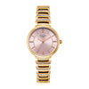 Titan Raga Pink Dial Rose Gold Metal Strap Analog Watch For Women