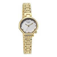 Titan Raga Spotlight White Dial Gold Metal Strap Analog Watch For Women
