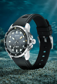 Titan Zero Hour Diver's Analog with Date Watch