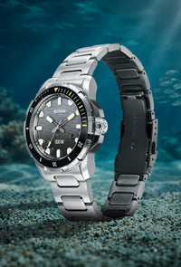 Titan Zero Hour Diver's Analog with Date Watch