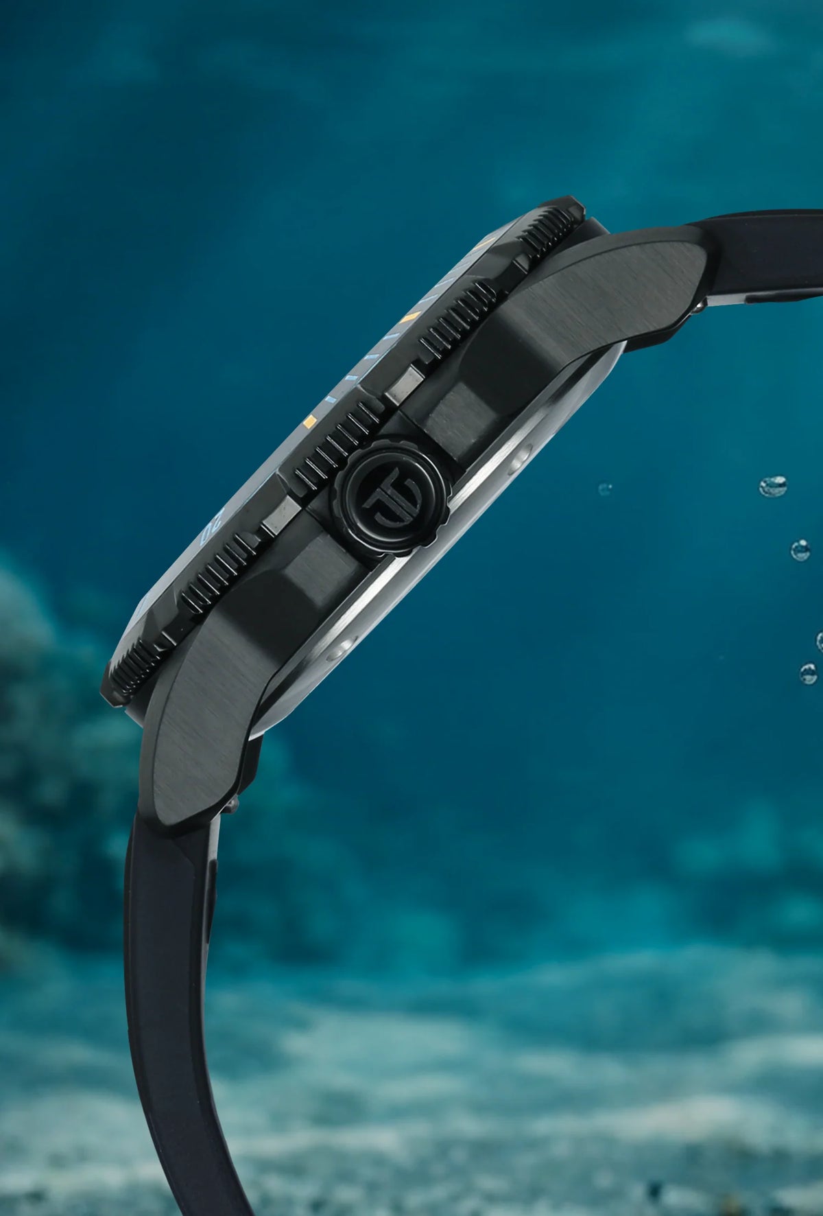 Titan Zero Hour Diver's FKM Strap Watch